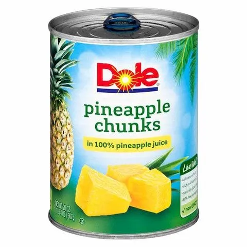 Dole Pineapple Chunk in Juice, 567g