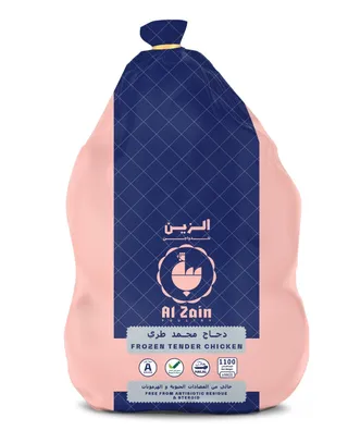 الزين دجاج طري مجمد، 1100g