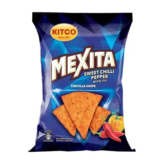 Kitco Mexita Sweet Chilli Pepper Tortilla Chips 48g