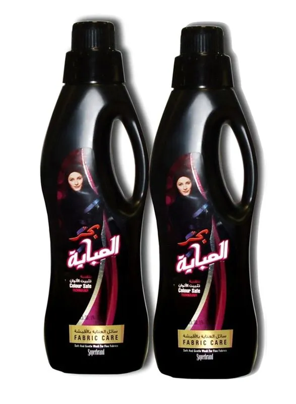 بحر منعم أقمشة العباءة السوداء 1X2 لتر