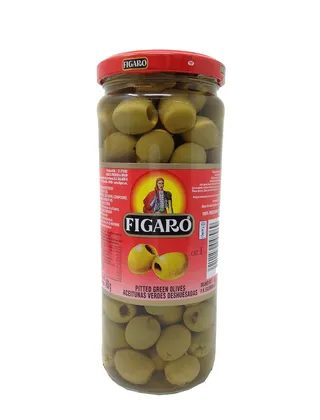 فيغارو زيتون أخضر منزوع النوى، 454g
