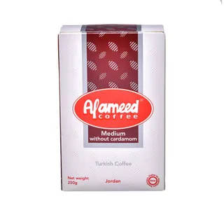 العميد قهوة تركية متوسطة بدون هيل، 250g