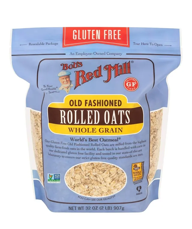 Bob'S Red Mill Gluten Free Oats Rolled Regular 907 gm