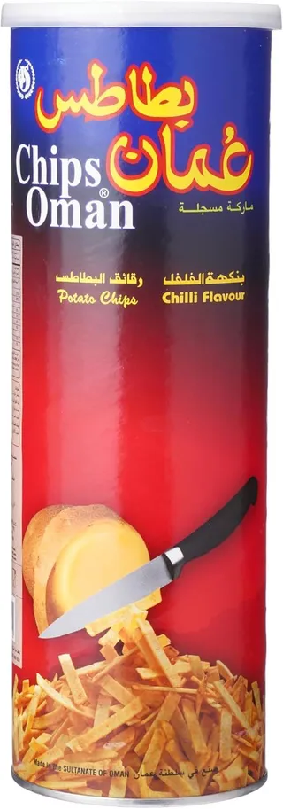 شيبس عمان رقائق البطاطس بالفلفل الحار 137 جم
