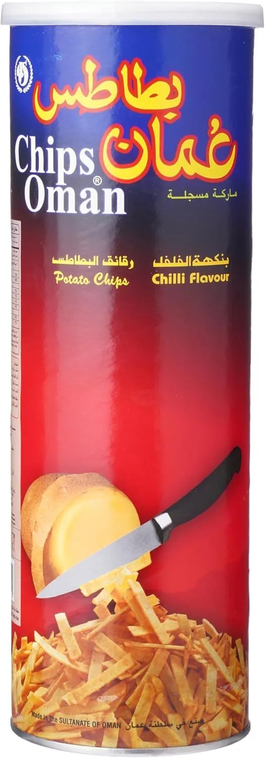 شيبس عمان رقائق البطاطس بالفلفل الحار 137 جم