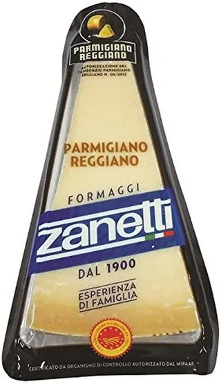 Zanetti Parmigiano Reggiano Parmesan Cheese, 200g