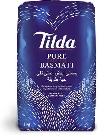 Tilda Pure Basmati Rice, 1kg