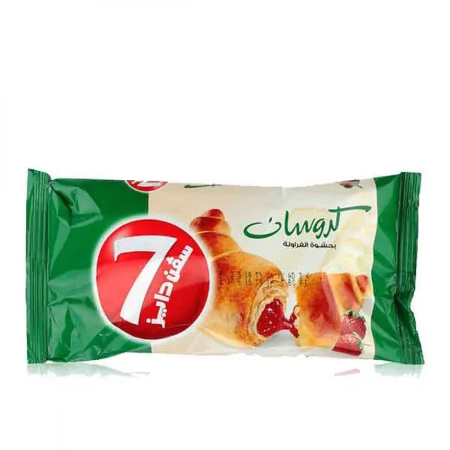 7Days ميدي كرواسون فانيليا وفراولة، 55g