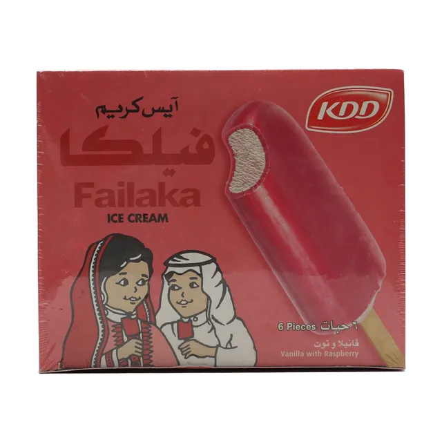 كي دي دي آيس كريم فايلاكا عصا 6 قطع × 62.5 مل