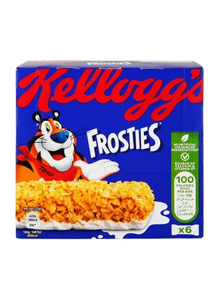 Kellogg's Frosties Cereal Milk Bar 6 pcs x 25 g