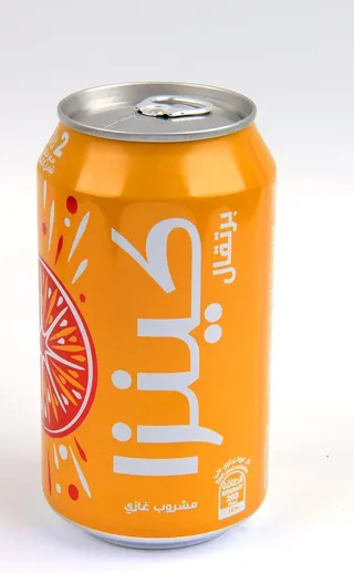 كينزا برتقال مشروب غازي علبة، 360ml