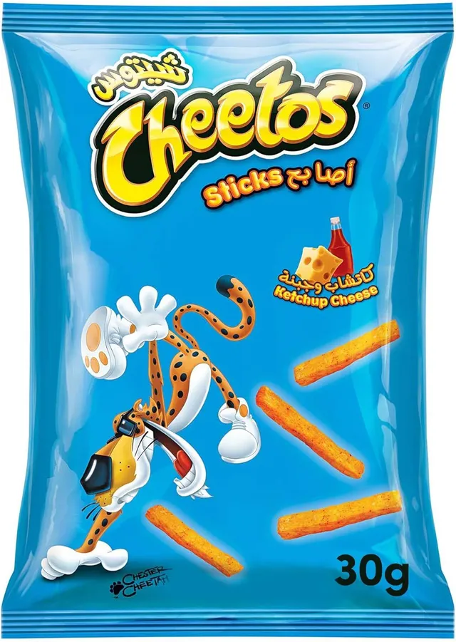 Cheetos Ketchup Cheese Sticks, 30g