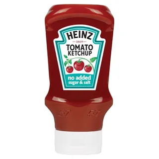Heinz No Added Sugar & Salt Tomato Ketchup, 425g