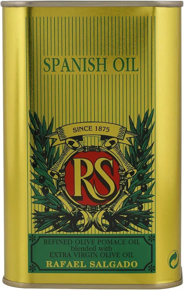 Rafael Salgado Spanish Olive Pomace Oil Tin, 800ml