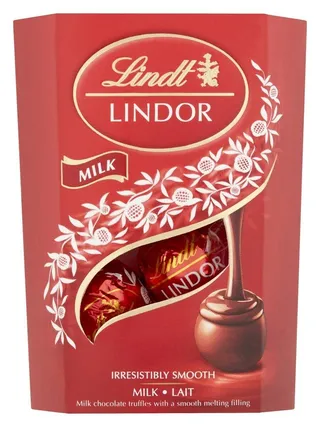 Lindt Lindor Milk Chocolate Bites, 50g