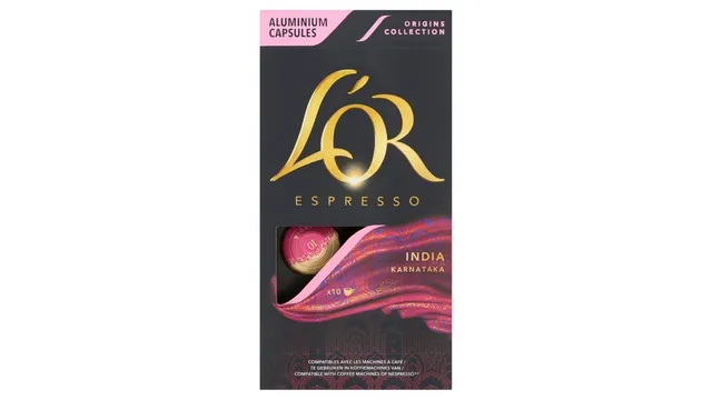 L'Or India Espresso Coffee Capsules, 10 Capsules, 57g