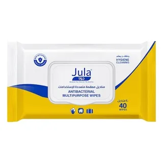 Jula Antibacterial Multipurpose Wipes, 40 Wipes