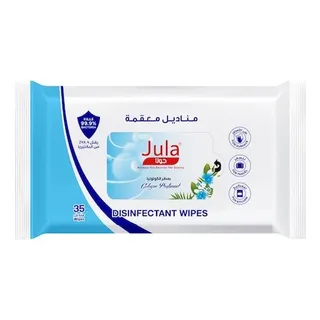 Jula Disinfectant Perfumed Wipes Cologne, 35 Wipes