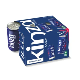 كينزا مشروب غازي كولا علبة، 6x360ml