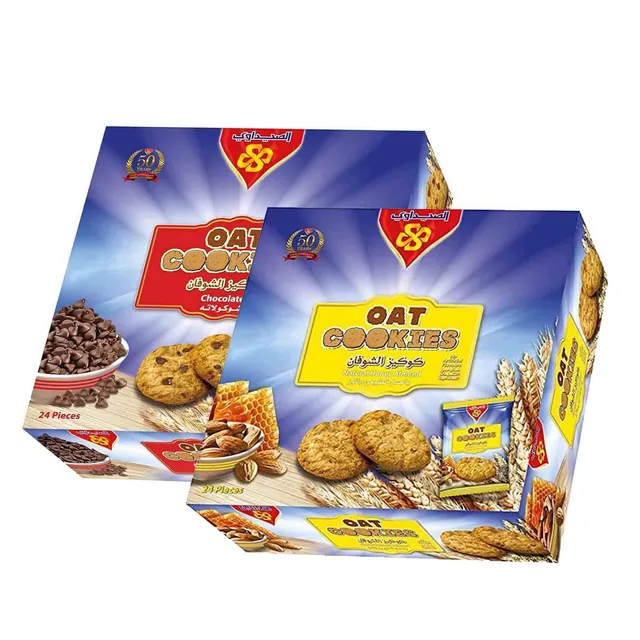 Al Seedawi Assorted Oat Cookies, 2x24 Pieces