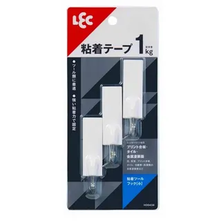 Lec Tool Hook (S) Load Up To 1kg, 3 Pieces