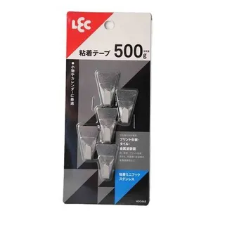 LEC Stainless Steel Mini Hook, 5 Pieces