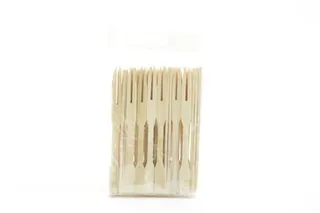 Sparkles Wooden Fruit Pick, 50 Pieces