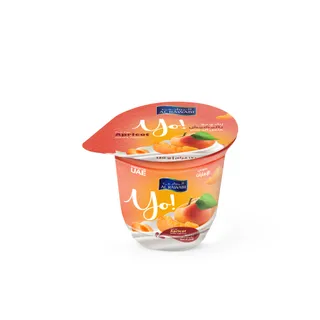 الروابي يو فول فات أبريكوت ستيرد يوغورت، 130g