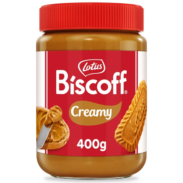 لوتس بيسكوف كريمي بسكويت سبريد، 400g