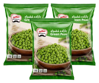 الكبير بازلاء خضراء 3*400 جم