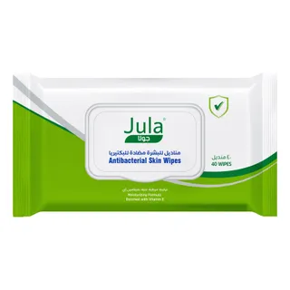 Jula Antibacterial Skin Wipes, 40 Wipes