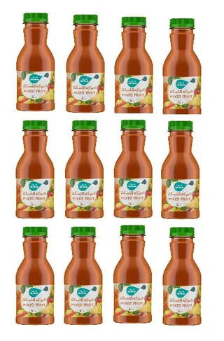 Mazoon Mixed Fruit Nectar Juice, 12x200ml (10+2 Free)