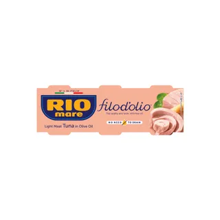 Rio Mare Filodolio Light Meat Tuna in Olive Oil, 3x65g
