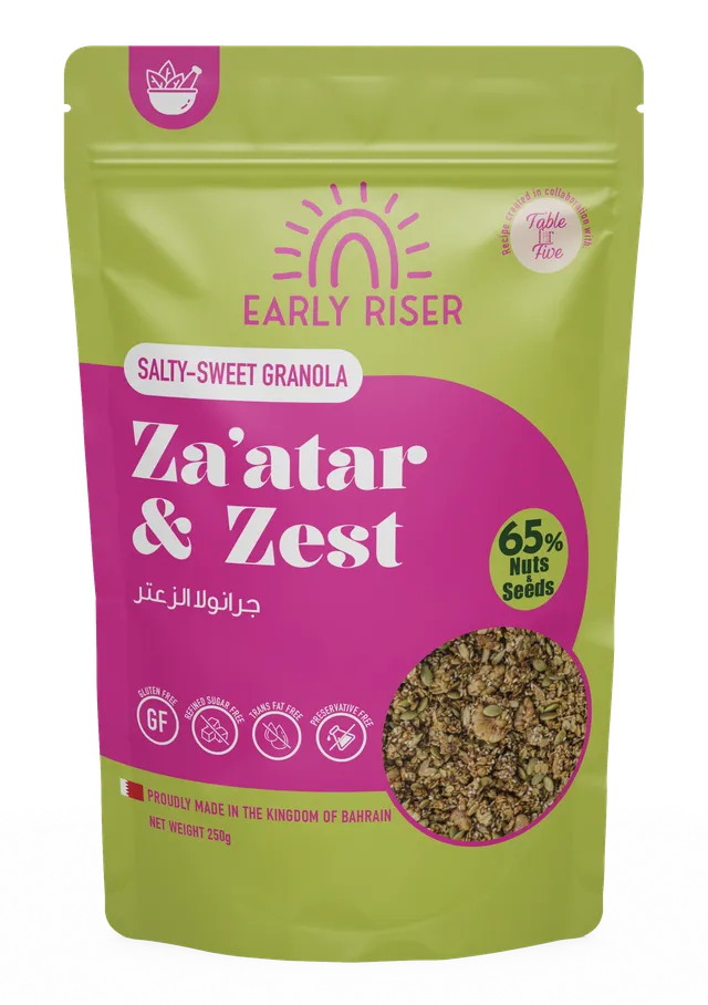 Early Risers Zaatar & Zest Granola, 250g