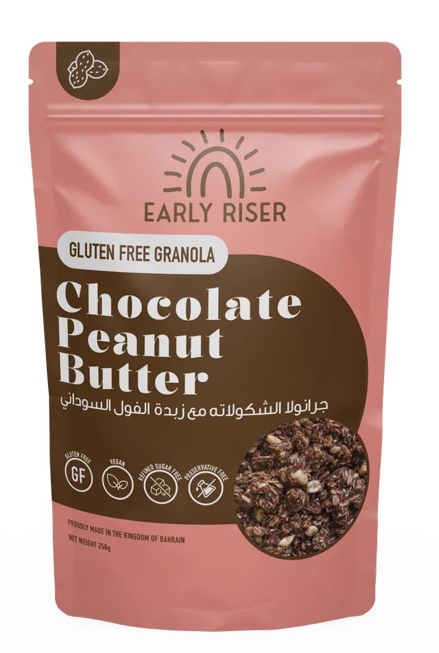Early Riser Chocolate Peanut Butter Granola, 250g