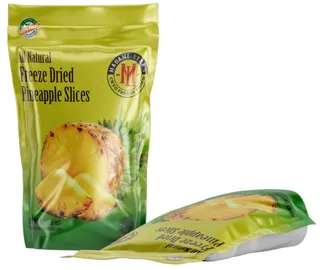 Madame Lyra's Freeze Dried Pineapple Slices, 16g