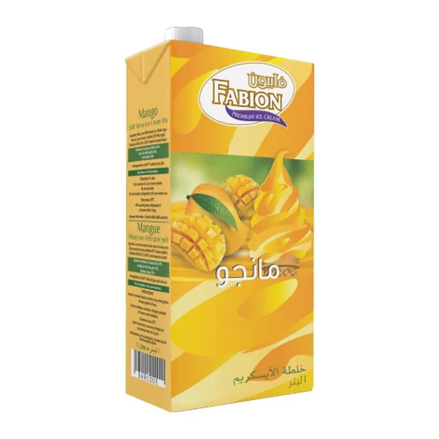 Fabion Mango Soft Serve Ice Cream Mix, 1L