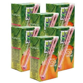 أول نكتار مانجو طبيعي 6x125 مل
