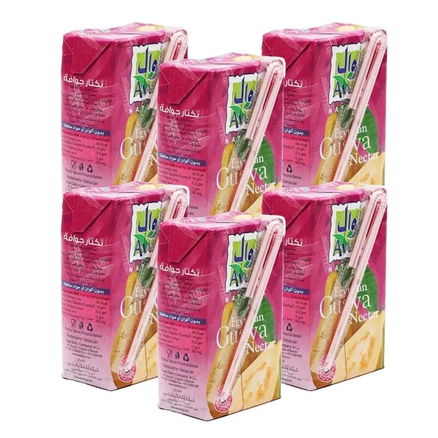 أول نكتار جوافة طبيعي, 6x125ml