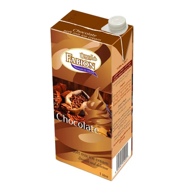 Fabion Chocolate Soft Serve Ice Cream Mix, 1L