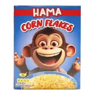 Hama Breakfast Cereal Corn Flakes, 250g