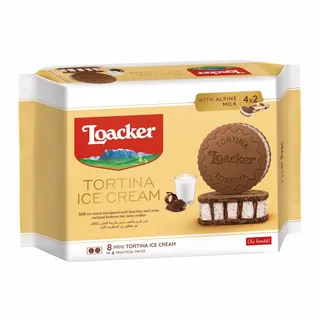 Loacker Tortina Ice Cream Biscuit