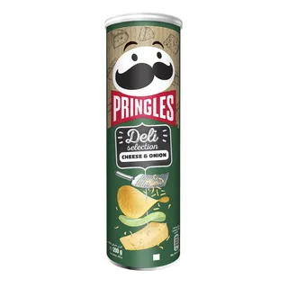 Pringles Deli Cheese & Onion Potato Chips, 200g