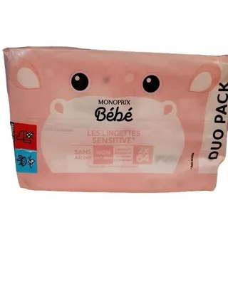 Monoprix Baby Thick Wipes 24Pcs