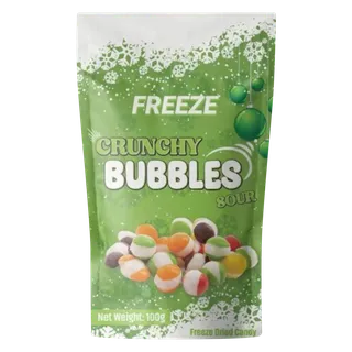Freeze Sour Dried Candy Bubbles, 50g