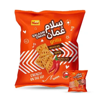 نبيل سلام عمان جريلز مكسيكان سبايسي تشيبس، 12x23 جم