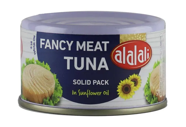 Al Alali Fancy Meat Tuna In Sunflower Oil Solid Pack 85g