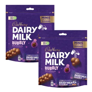 Cadbury Bubbly Minis 168gm x 2 Pcs