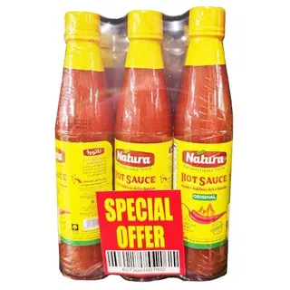 Natura Hot Sauce 3x88ml