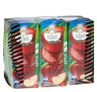 حياتنا يو إتش تي أبل جويس، 6x180ml